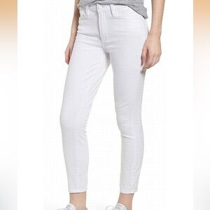PAIGE Hoxton Ankle white denim